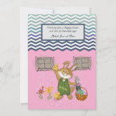 Er is geen konijn zoals jij Pasen Foto Feestdagenkaart (Achterkant)