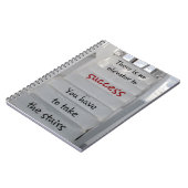 Er is geen lift naar succes notitieboek (Linkerzijde)