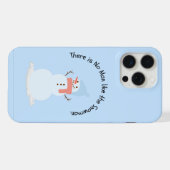 Er is geen man zoals de sneeuwman iPhone hoesje (Achterkant horizontaal)