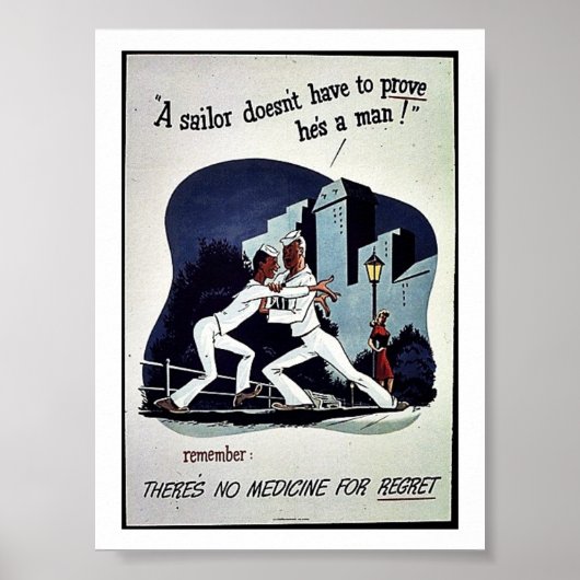 Er is geen medicijn voor spijt. poster (Voorkant)