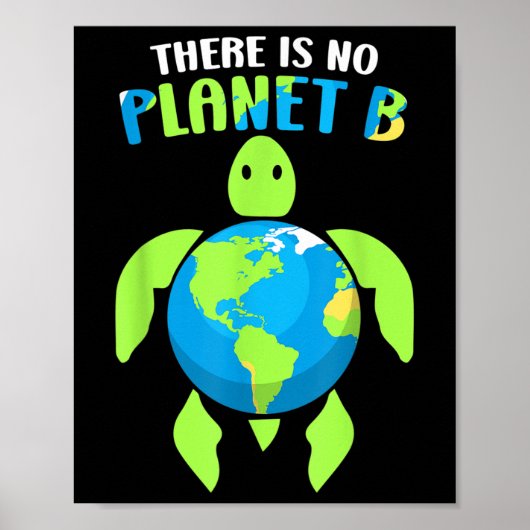 Er is geen milieu-bescherming voor het klimaat van poster (Voorkant)