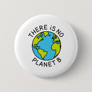 Er is geen milieu-concept voor Planet B2 Ronde Button 5,7 Cm