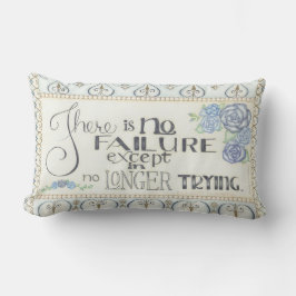 Er is geen mislukking - Elbert Hubbard Sierkussen Kussen