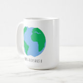 Er is geen Mok van Planet B - Earth Coffee (Voorkant links)