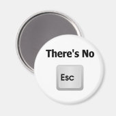 Er is geen ontsnapping magneet (Voorkant / Achterkant)