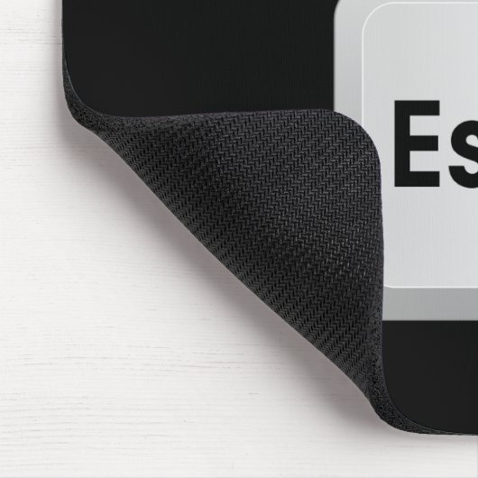 Er is geen ontsnapping muismat (Hoek)