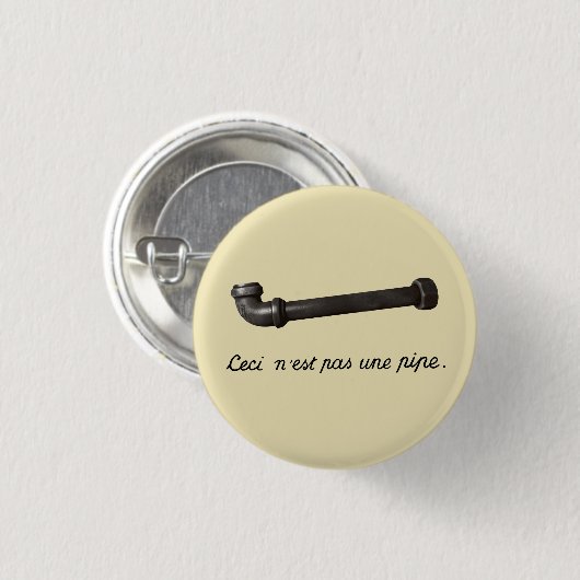 Er is geen pijp ronde button 3,2 cm (Voorkant /achterkant)