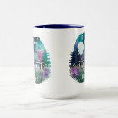 Er is geen plaats als. Home Waterverf Sterrennacht Mok (Midden)