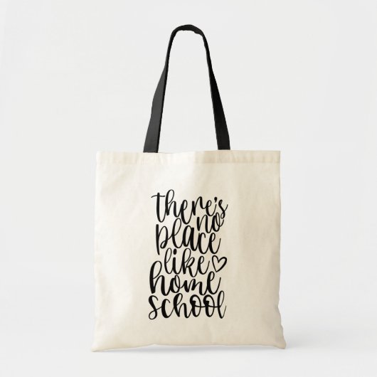 Er is geen plaats als Homeschool Tote Bag (Voorkant)
