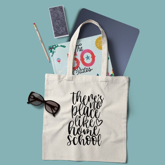 Er is geen plaats als Homeschool Tote Bag