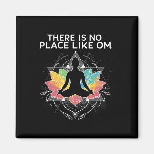 Er Is Geen Plaats Als Om Namaste Spirituele Lance Magneet