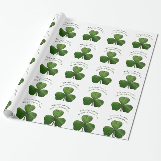 Er is geen plaats als thuis cadeaupapier (Uitgerold)