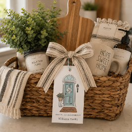 Er Is Geen Plaats Als Thuis Deur Op Maat Onroerend Cadeaulabel