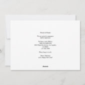 Er Is Geen Plaats Als Thuis Houten Foto Bewegend Feestdagenkaart (Achterkant)