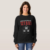 Er is geen plaats geek of nerdy trui (Voorkant volledig)