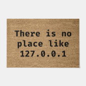 Er is geen plaats zoals 127.0.0.1 deurmat (Voorkant)