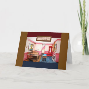 Er is Geen Plaats zoals de kaart van het Huis