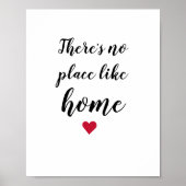Er is geen plaats zoals de Kunst van het Citaat va Poster (Voorkant)