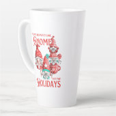 Er Is Geen Plaats Zoals Gnome Latte Mok (Linkerhoek)