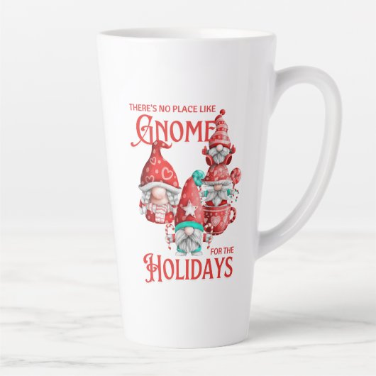 Er Is Geen Plaats Zoals Gnome Latte Mok (Rechts)