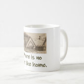 Er is geen plaats zoals thuis - thuisprijsopgave koffiemok (Voorkant rechts)