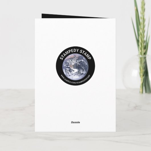 Er is geen plan B, klimaatverandering Kaart (Achterkant)