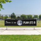 Er is geen plan B, klimaatverandering Spandoek (Insitu)