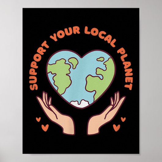 Er is geen plan B voor klimaatbescherming Poster (Voorkant)