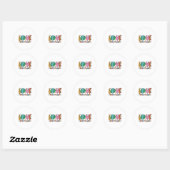 Er is geen plan B voor klimaatbescherming Ronde Sticker (Vel)