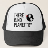 Er is geen Plan(net) B Trucker Pet (Voorkant)