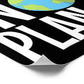 Er is geen plan voor Earth Day Poster (Hoek)