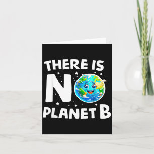 Er Is Geen Planeet B Aarde Klimaat Bewustzijn Kaart