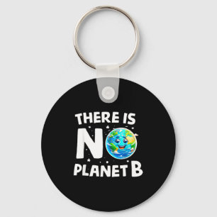 Er is geen planeet B Aarde Klimaat Bewustzijn Sleutelhanger