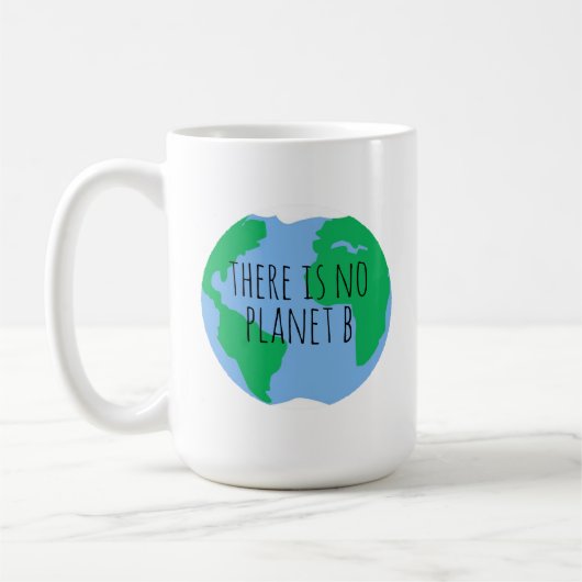 Er is geen planeet B - Aarde Koffiemok (Links)