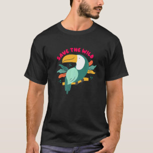 Er is geen planeet B behalve de wilde dieren T-shirt