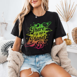 Er is geen planeet B bewustzijn van klimaatverande Tri-Blend Shirt