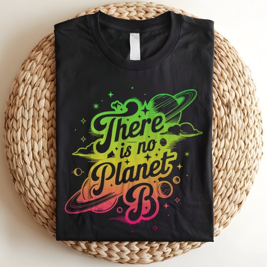 Er is geen planeet B bewustzijn van klimaatverande Tri-Blend Shirt