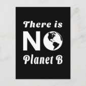 Er is geen planeet B die de Werelddag van de Aarde Briefkaart (Voorkant)