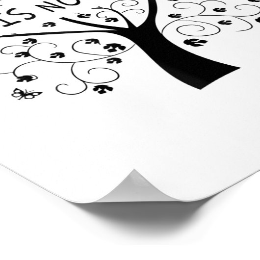 Er is geen planeet B Earth Day 1 Poster (Hoek)