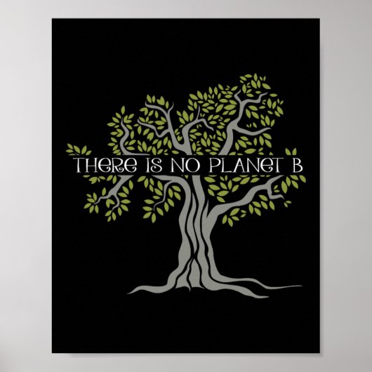 Er is geen planeet B Earth Day 4 Poster (Voorkant)