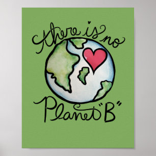 Er is geen planeet B Earth Day Poster
