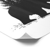 Er is geen planeet B Earth Day waarop onze planeet Poster (Hoek)