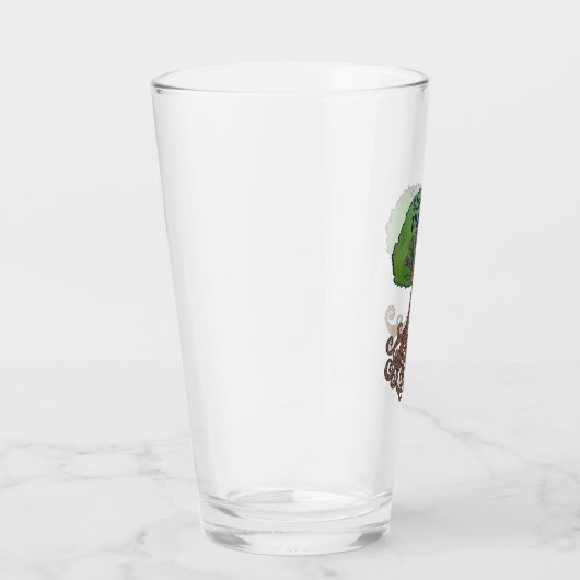 Er is geen planeet B Glas (Rechts)