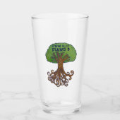 Er is geen planeet B Glas (Voorkant)