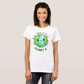Er is geen planeet B, heb je moeder aarde lief T-shirt (Voorkant volledig)