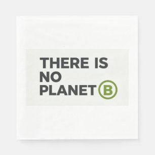 Er Is Geen Planeet B Milieubeschermer Servet