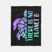 Er is geen planeet B milieubescherming _1 Fleece Deken (Voorkant)