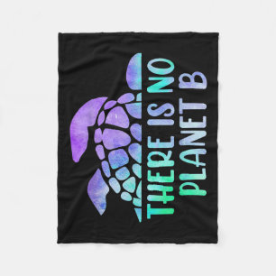 Er is geen planeet B milieubescherming _1 Fleece Deken