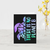 Er is geen planeet B milieubescherming _1 Kaart (Gele Bloem)