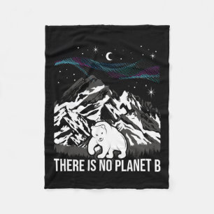 Er is geen planeet B - Milieubescherming EA Fleece Deken